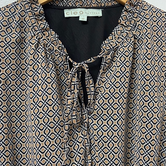 Cleo Petites Peasant Blouse - Picture 3 of 6